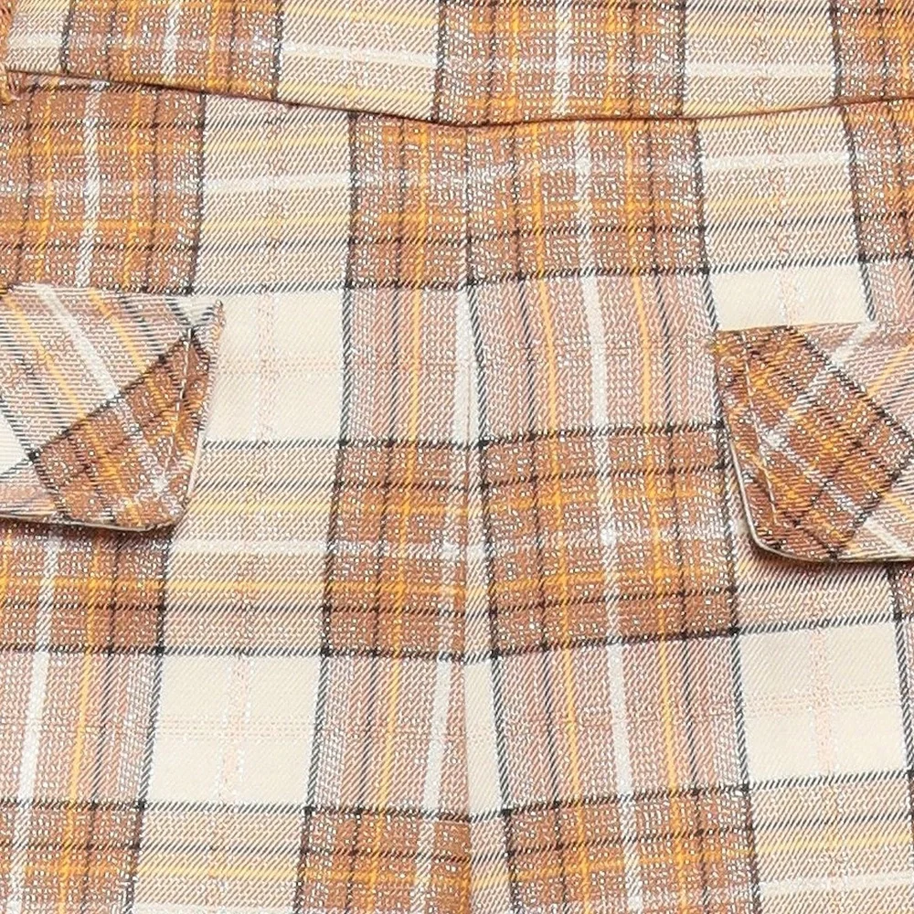 NWT High-Waisted, Plaid Trousers - Picture 4 of 6